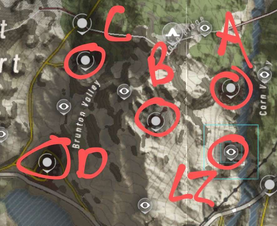 Operation Crypt route reference
